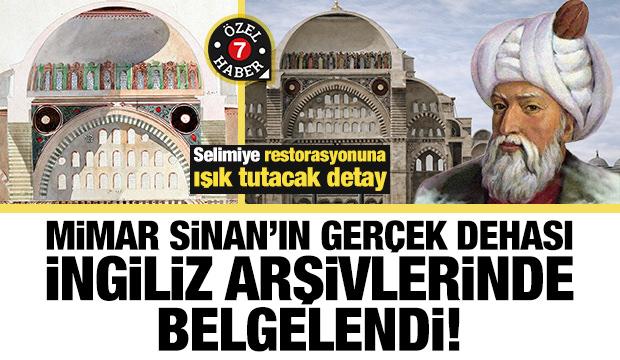 Selimiye restorasyonuna ışık tutacak detay:Mimar Sinan'ın estetik kodları Londra&rsquo;dan &ccedil;ıktı