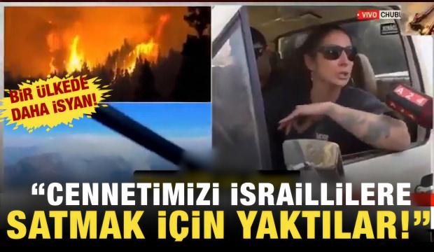 Arjantin'deki yangınların ardından şok iddia:Cennetimizi İsraillilere satmak İ&ccedil;in yaktılar