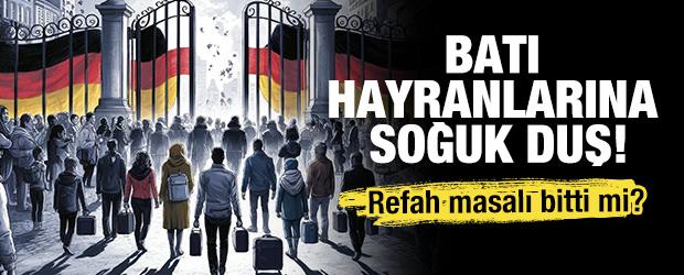 Batı hayranlarına soğuk duş! Almanya'dan &ccedil;arpıcı rapor: 5 kişiden biri g&ouml;&ccedil; d&uuml;ş&uuml;ncesinde