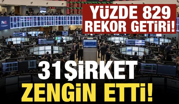 Borsada enflasyonu yenen 31 hisse belli oldu! Listede b&uuml;y&uuml;k s&uuml;rprizler var!