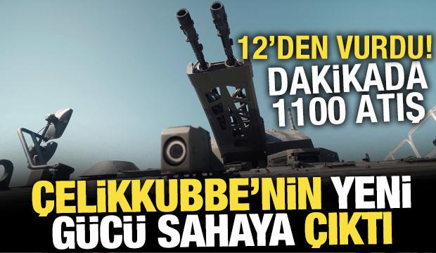 &Ccedil;ELİKKUBBE&rsquo;nin g&uuml;c&uuml; sahada! Dakikada 1100 atış, tam isabet