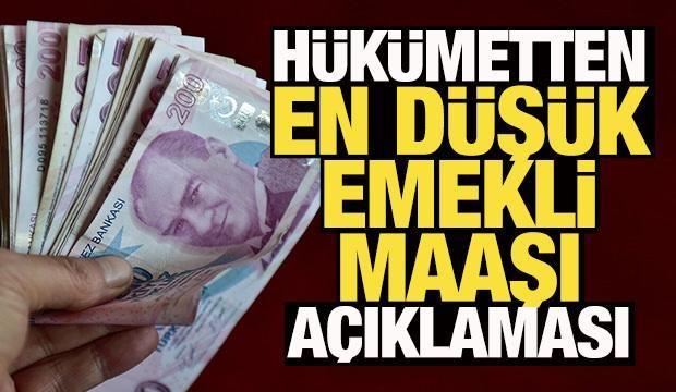 Cevdet Yılmaz'dan en d&uuml;ş&uuml;k emekli aylığı a&ccedil;ıklaması