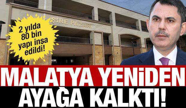 Depremin izleri Malatya&rsquo;da silindi: 80 bin hak sahibi yeni yuvasına kavuştu