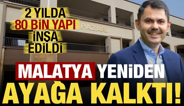 Depremin izleri Malatya&rsquo;da silindi: 80 bin hak sahibi yeni yuvasına kavuştu