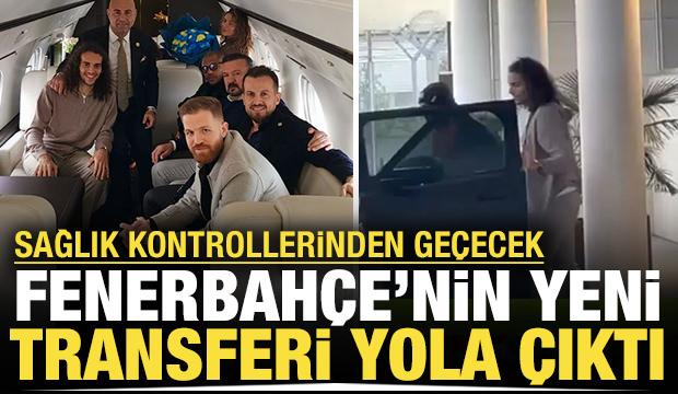 Fenerbah&ccedil;e yeni transferi a&ccedil;ıkladı: Yıldız futbolcu yola &ccedil;ıktı