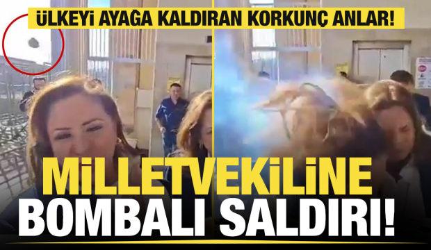 Honduras&rsquo;ta milletvekiline patlayıcı madde ile saldırı! Korkun&ccedil; anlar kamerada...