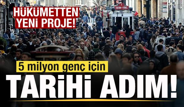 H&uuml;k&uuml;metten yeni model! 5 milyon gen&ccedil; i&ccedil;in tarihi adım! 