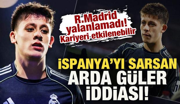 İspanya'yı sarsan Arda G&uuml;ler iddiası! Real Madrid yalanlamadı! Kariyeri etkilenebilir