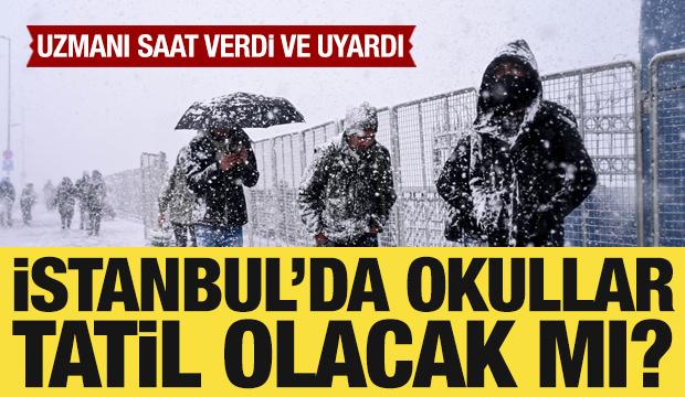  İstanbul'da yarın okullar tatil olacak mı? Uzmanı uyardı: Tatil edilmeli