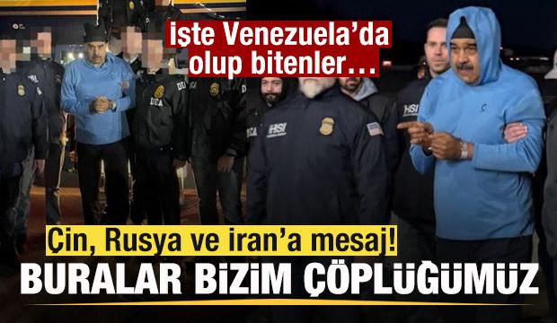 Maduro olayı aslında bir t&uuml;r ABD&rsquo;nin Amerika&rsquo;ya d&ouml;n&uuml;ş hikayesidir