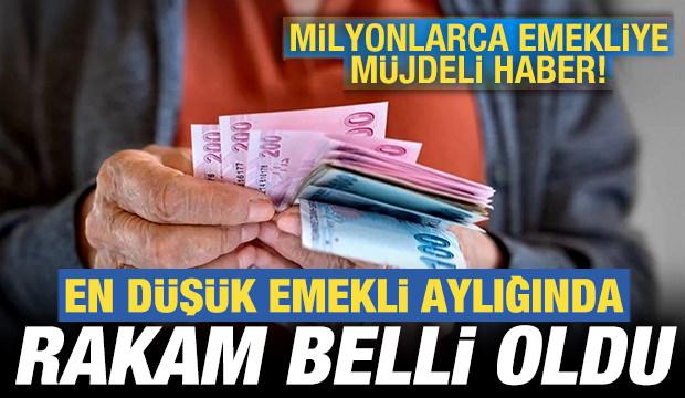 Milyonlarca emekliye m&uuml;jdeli haber: En d&uuml;ş&uuml;k emekli aylığı 20 bin liraya y&uuml;kseliyor
