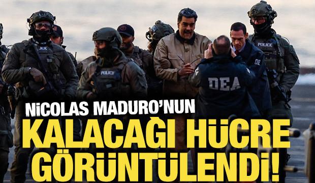 Nicolas Maduro'nun kalacağı h&uuml;cre g&ouml;r&uuml;nt&uuml;lendi!