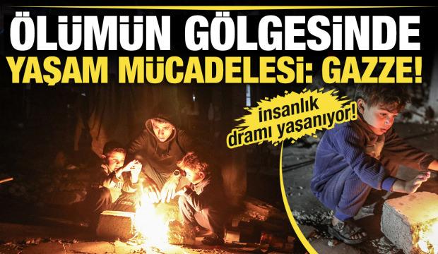 &Ouml;l&uuml;m&uuml;n g&ouml;lgesinde yaşam m&uuml;cadelesi: Gazze!