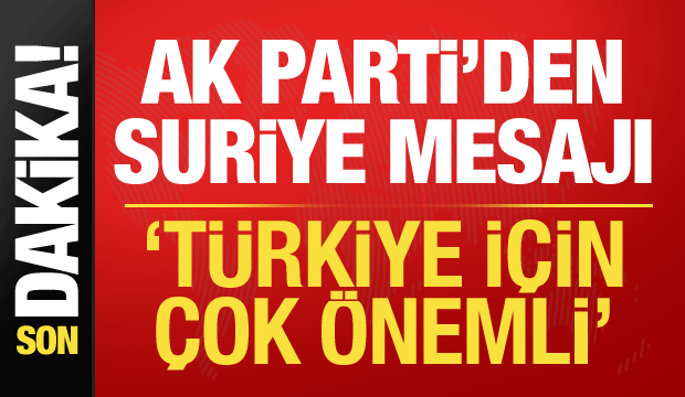 &Ouml;mer &Ccedil;elik'ten Suriye mesajı: Toprak b&uuml;t&uuml;nl&uuml;ğ&uuml; T&uuml;rkiye i&ccedil;in &ccedil;ok &ouml;nemli!