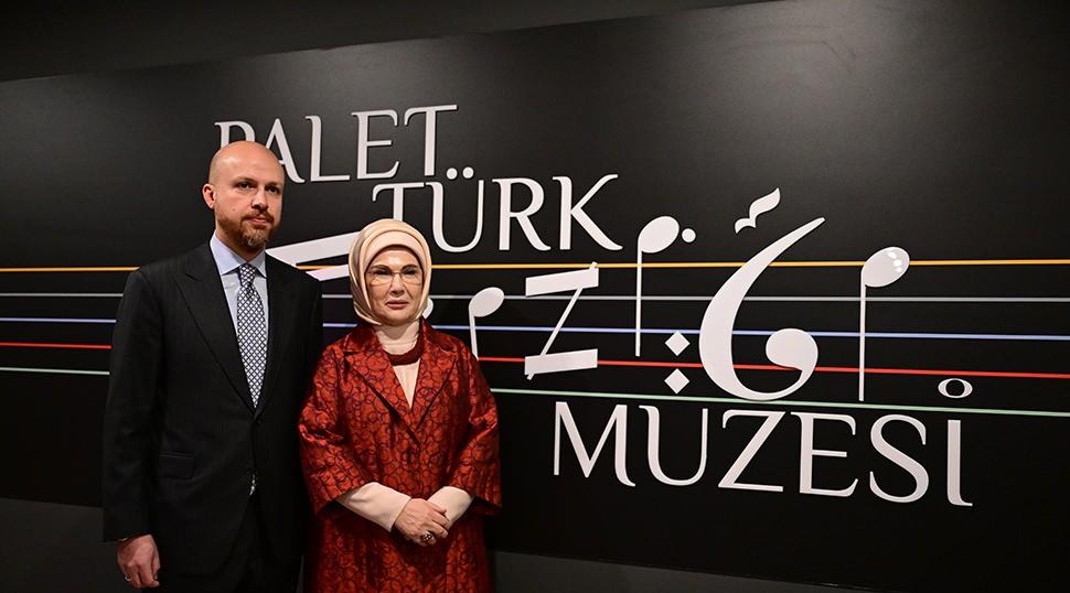 Emine Erdoğan'dan Palet T&uuml;rk M&uuml;ziği İlkokulu ziyaretine ilişkin paylaşım!