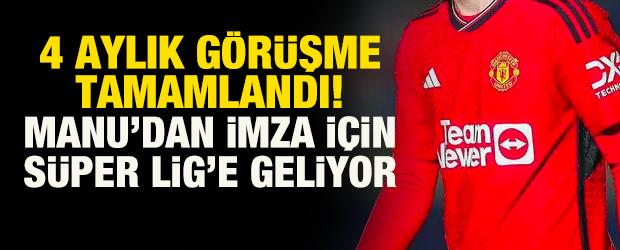 Sam Mather, Manchester United'dan imza i&ccedil;in T&uuml;rkiye'ye geliyor