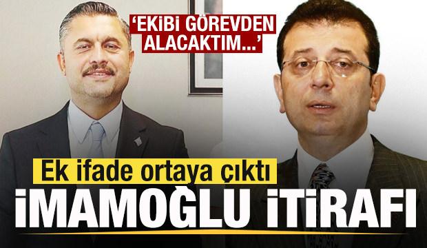Şile Belediye Başkanı &Ouml;zg&uuml;r Kabadayı'ndan İmamoğlu itirafı