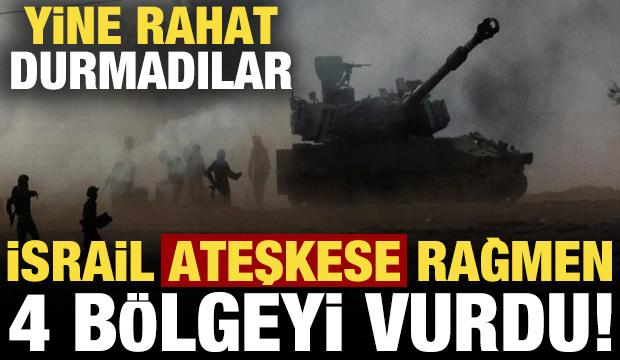 Son dakika: İsrail ateşkese rağmen L&uuml;bnan yeniden vurmaya başladı!