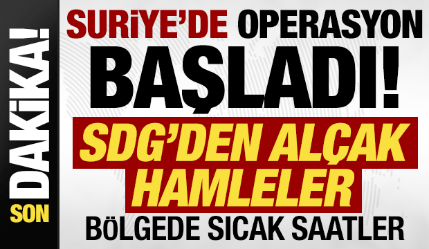 Son dakika: Suriye ordusu nokta atışı operasyonuna başladı! SDG'den al&ccedil;ak hamleler...