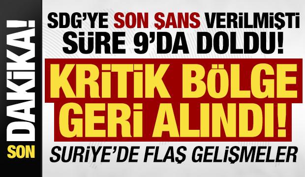 Son dakika: SDG'ye son şans verilmişti, s&uuml;re az &ouml;nce doldu! Yeni operasyon an meselesi...