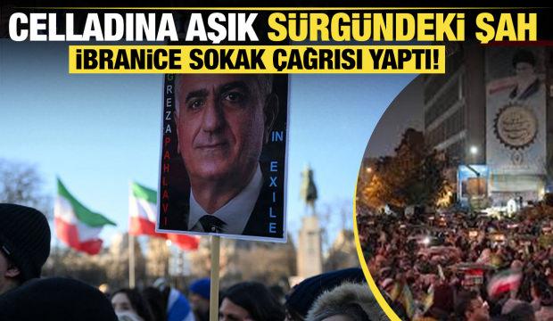 S&uuml;rg&uuml;ndeki Pehlevi'den Trump &ouml;vg&uuml;s&uuml; ve sokağa &ccedil;ağrı: İran'da kaos senaryosu derinleşiyor