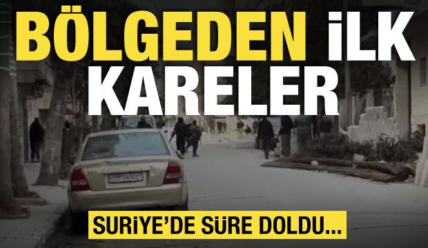 Suriye ordusu Halep'te operasyon başlattı! İşte ilk g&ouml;r&uuml;nt&uuml;ler