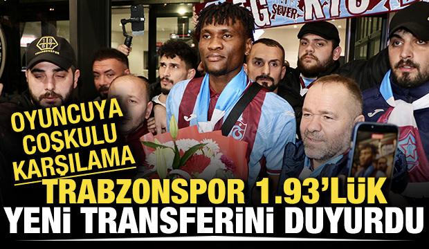 Trabzonspor yeni transferini duyurdu