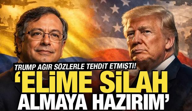 Trump ağır s&ouml;zlerle tehdit etmişti: Elime silah almaya hazırım