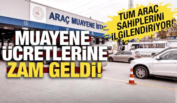 T&uuml;m ara&ccedil; sahiplerini ilgilendiriyor: 2026 muayene &uuml;cretleri belli oldu! Cezası var