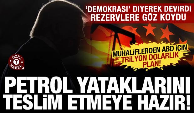 Yeter ki ABD y&ouml;netsin! Venezuelalı muhalifler petrol yataklarını teslim etmeye hazır