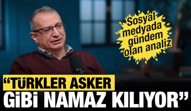 Tarih&ccedil;i Tomar'ın analizi g&uuml;ndem oldu: T&uuml;rkler asker gibi namaz kılıyor
