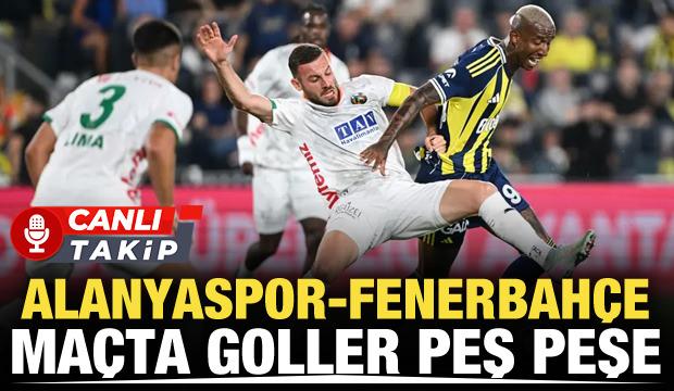 Alanyaspor-Fenerbah&ccedil;e! CANLI