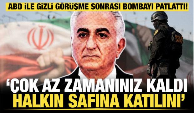 Batıdan medet umdu İran halkına seslendi... Pehlevi: "Duymuşsunuzdur, yardım yolda" 