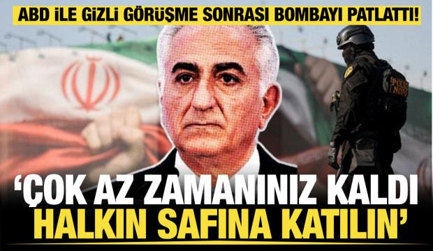 Batıdan medet umdu İran halkına seslendi... Pehlevi: "Duymuşsunuzdur, yardım yolda" 