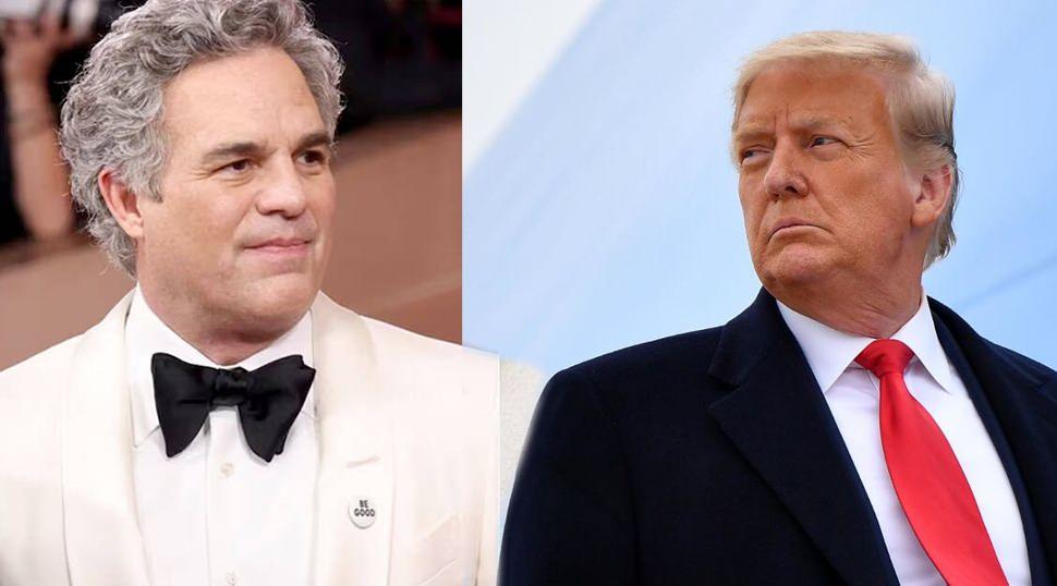 D&uuml;nyaca &uuml;nl&uuml; akt&ouml;r Mark Ruffalo Trump'a fena y&uuml;klendi: D&uuml;nyanın en k&ouml;t&uuml; insanı!