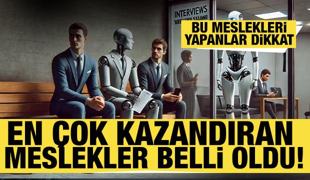 En &ccedil;ok kazandıran meslekler belli oldu! 250 bin TL maaş vadediyor