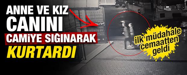 Eşinin canına kast etti! Anne ve kızı camiye sığındı: İlk m&uuml;dahale cemaatten geldi