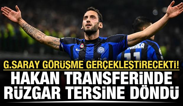 Galatasaray g&ouml;r&uuml;şme ger&ccedil;ekleştirecekti! Hakan &Ccedil;alhanoğlu transferinde r&uuml;zgar tersine d&ouml;nd&uuml;