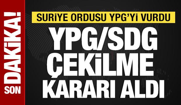 Halep'te operasyon başladı: Suriye ordusu YPG'yi vuruyor: YPG'den &ccedil;ekilme kararı