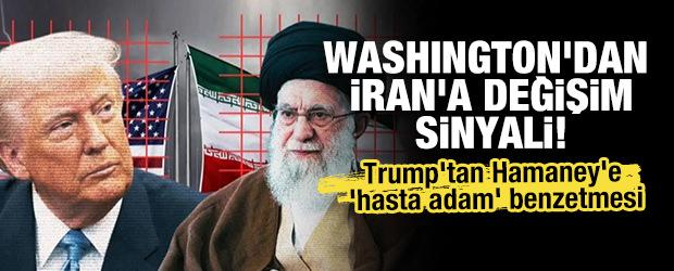 Hamaney &ouml;l&uuml;mlerden onu sorumlu tutmuştu: Trump'tan İran liderine 'hasta adam' benzetmesi