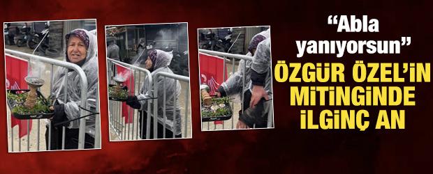 Hatay'da miting heyecanı kazaya neden oldu: T&uuml;ts&uuml; yakarken kendini yaktı