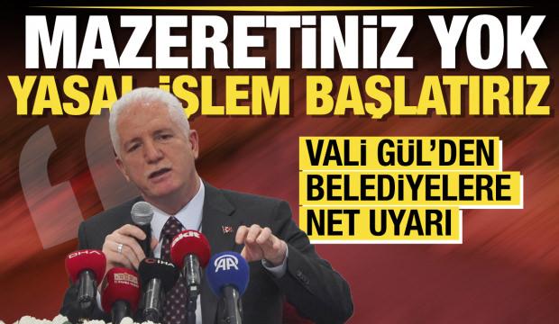 Vali G&uuml;l'den belediyelere sahipsiz sokak hayvanları uyarısı: Yasal işlem başlatılacak