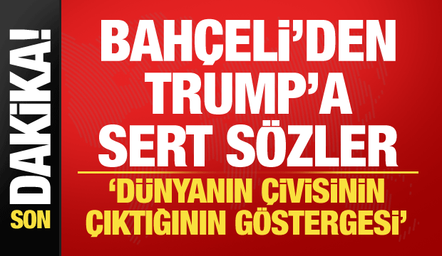 MHP lideri Bah&ccedil;eli'den &ouml;nemli a&ccedil;ıklamalar