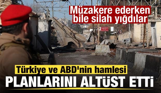 M&uuml;zakere ederken bile silah yığdılar! T&uuml;rkiye ve ABD'nin hamlesi planlarını alt&uuml;st etti
