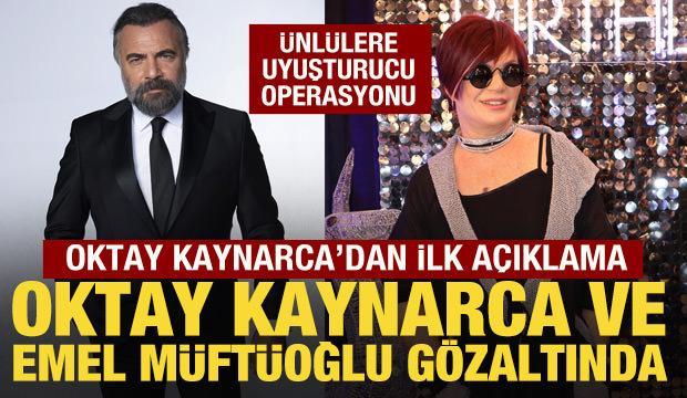 Oktay Kaynarca ve Emel M&uuml;ft&uuml;oğlu g&ouml;zaltına alındı