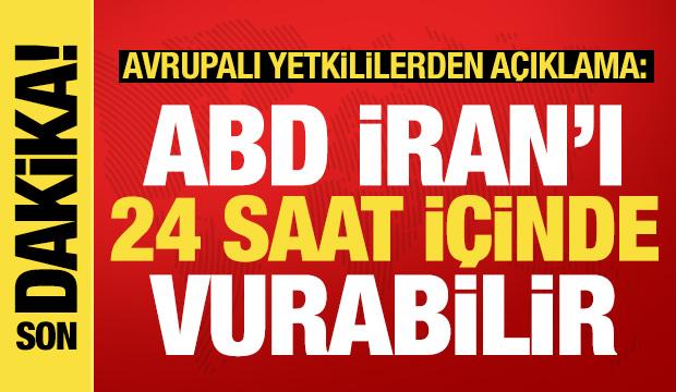 Reuters: ABD, 24 saat i&ccedil;inde İran'ı vurabilir