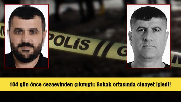 Samsun'da 104 g&uuml;n &ouml;nce cezaevinden &ccedil;ıkmıştı: Sokak ortasında cinayet işledi!