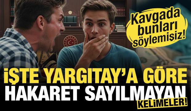 S&ouml;ylerken iki kez d&uuml;ş&uuml;n&uuml;n! İşte Yargıtay'a g&ouml;re hakaret sayılmayan kelimeler!