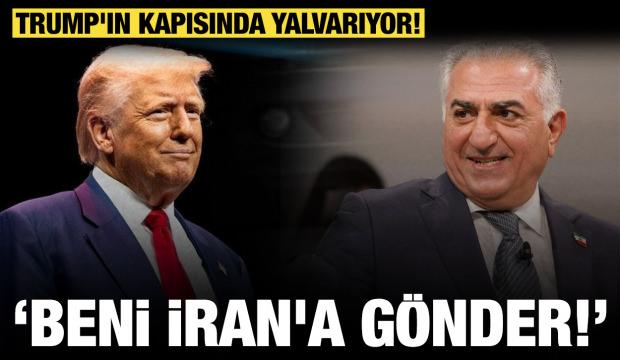 S&uuml;rg&uuml;ndeki Şah&rsquo;tan Trump'a &ccedil;ağrı: 'Beni Tahran'a g&ouml;nder' 