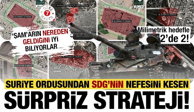 Suriye ordusundan SDG&rsquo;nin nefesini kesen s&uuml;rpriz strateji: Şeffaf hedef, hassas istihbarat